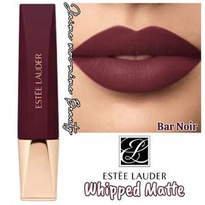 Estee Lauder Whipped Matte Lipstick in Bar Noir